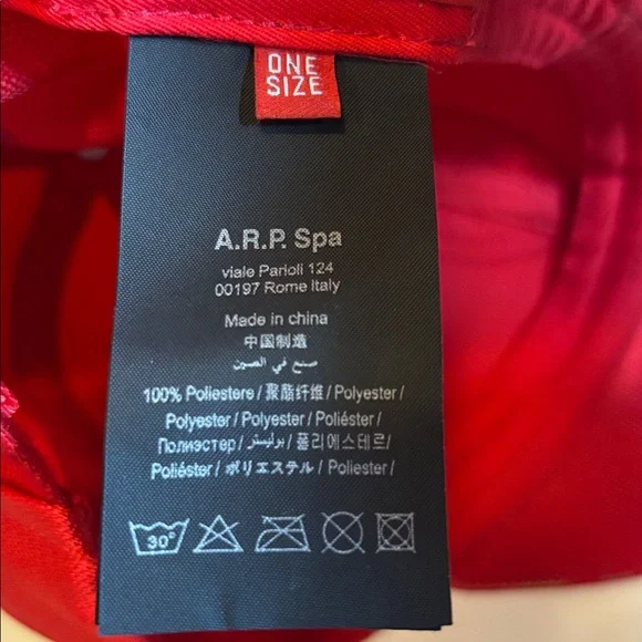 ⭐️ Ferrari Baseball Cap Roma NWOT - Picture 6 of 7